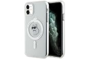 Handys - Cover & Cases - Karl Lagerfeld IML Choupette MagSafe case for iPhone 11 / Xr - transparent - 3666339162313