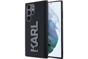 Handys - Cover & Cases - Karl Lagerfeld 3D Rubber Glitter Logo case for Samsung Galaxy S24 Ultra - black - 3666339259105