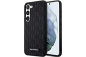 Handys - Cover & Cases - Karl Lagerfeld Saffiano Mono Metal Logo case for Samsung Galaxy S24+ - black - 3666339246976