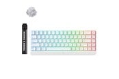 Tastaturen - MCHOSE Ace 68 Ice Rhino Magnetic Hall Effect Magnetic - Gaming Tastatur (TKL) - 65% - Englisch (US) - Weiss - HW-Ace68-17