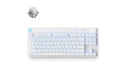 Tastaturen - MCHOSE Mix 87 Mount Tai Magnetic Hall Effect - Gaming Tastatur (TKL) - 80% - Englisch (US) - Weiss - HW-Mix87-7