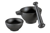 Kücheninventar - Zassenhaus Mörserset Gusseisen m/Mörser, Schale und Stößel - Z076073