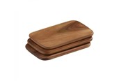 Küchenzubehör - Zassenhaus Frühstücksbretter 3 Stk. Akazienholz 22x15cm - Z055009