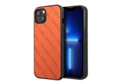 Handys - Cover & Cases - Karl Lagerfeld Perforated Allover Case for iPhone 13 / 14 / 15 6.1" - Orange - 3666339049577