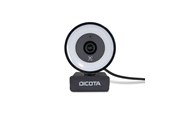 Webcams - Dicota Webcam Ringlight 5MP - D32066