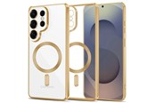 Handys - Cover & Cases - Tech-Protect MagFlex Case for Samsung Galaxy S26 Ultra - Clear Gold - 5906302390212