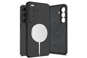 Handys - Cover & Cases - Tech-Protect Silicone MagSafe Case for Samsung Galaxy S26 - Black - 5906302390243
