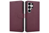 Handys - Cover & Cases - Tech-Protect Wallet Case for Samsung Galaxy S26 Ultra - Burgundy - 5906302390373
