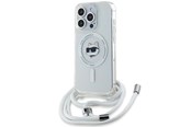Handys - Cover & Cases - Karl Lagerfeld IML Choupette Head & Cord MagSafe case for iPhone 14 Pro Max - transparent - 3666339287115