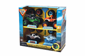 Spielzeugauto - Monster Jam Mechanix 1:43 Build N ReBuild 4 pk - 5004554