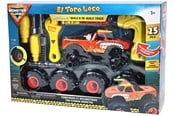 Spielzeugauto - Monster Jam Mechanix 1:18 Build N ReBuild El Toro - 5004586