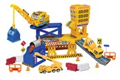 Spielzeugauto - Junior Driver Construction Play Set 40pcs with 2 c - 507218