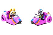 Spielzeugauto - Creature Cases Multi Terrain Motorcycle Water - 9011CC