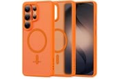 Handys - Cover & Cases - Tech-Protect Magmat MagSafe Case for Samsung Galaxy S26 Ultra - Orange and Matte - 5906302390762