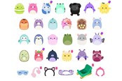 Figuren - Squishalongs Squish-a-longs 2.5 cm 25 Pack S7 - 2620570