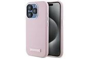 Handys - Cover & Cases - Karl Lagerfeld FW Metal Plate MagSafe iPhone 15 Pro Max Case - Pink - 3666339255336