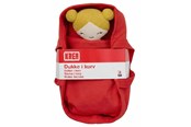 Dolls & Accessories - Krea Doll In Basket Red - 36-2052