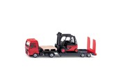 Spielzeugauto - SIKU Siku MAN Lkw mit Linde Gabelstapler - 1763