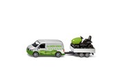 Spielzeugauto - SIKU 1:50 VW T6 With Lawn Tractor - 2005