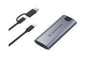 Festplatten Zubehör - Conceptronic - storage enclosure - M.2 NVMe Card / PCIe (NVMe) - USB 3.2 (Gen 2) - DANTE05G