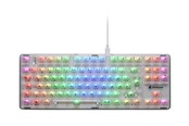 Tastaturen - Sharkoon Crystal Shark - keyboard - dual mode - 85% compact TKL - QWERTZ - German - white Input Device - Gaming Tastatur - 85% - Deutsch - Weiss - 4044951040131