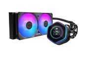 CPU Kühler - Cooler Master MasterLiquid 240 Atmos II LCD ARGB - CPU-Wasserkühlung - MLX-D24M-A25SZ-L1