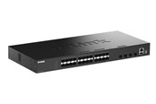 Switches - D-Link SmartPro DGS-1530-28S - switch - 28 ports - smart - rack-mountable - DGS-1530-28S/E