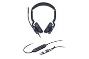 Kopfhörer/Headsets - Yealink UH46 Dual - headset - USB-A USB-C - 1308183