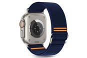 Smartwatch - Accessories - Tech-Protect  Nylon Slip Strap for Apple Watch 44 / 45 / 46 / 49 mm - Navy Blue - 5906302368877