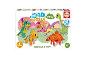 Puzzle - Educa 3D Puzzle Kids Baby Dinos 3D Puzzle - 20434