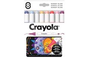 Kreativ-Spiele - Crayola Art Markers 8 Pcs Color Sunset Glow - 58-6806