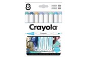 Kreativ-Spiele - Crayola Art Markers 8 Pcs Sand & Sea - 58-6805
