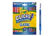 Kreativ-Spiele - Crayola Clicks Retractable Markers 10 Pcs - 58-8379