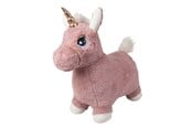Kreativ-Spiele - Krea Hop And Bounce Plush Unicorn Rose Col. - 36-2051