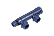 Druckrohre und Armaturen - Wavin Tigris K1 Verteilerrohr 2 Abgänge - 1657100