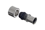 Druckrohre und Armaturen - Wavin Tigris K5 Kupplung f/Verteilerrohr 16mm - 3079809