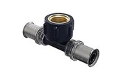 Druckrohre und Armaturen - Wavin Tigris K5 T-Stück 20x3/4"x20 m/mf - 3079818