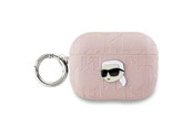 Handys - Anderes Zubehör - Karl Lagerfeld Monogram Karl Head case for AirPods Pro 2 - pink - 3666339283780