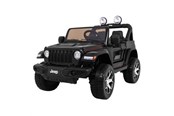 Rutscherautos und Laufräder - Jeep Wrangler Rubicon Ride-On Car 4x12V - Black - 6950240