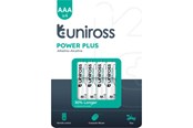 Batterien und Akkus - UNiROSS Multipakke Power Plus Alkaline AAA (40 Pack) - Multi-AAA