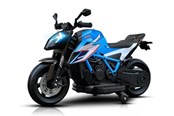 Rutscherautos und Laufräder - KTM X12 MC Ride-On Motorcycle 2x12V - Blue - 6951495