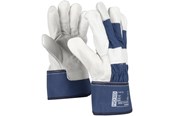 Gartengeräte - OX-ON Supreme 2600 Arbeitshandschuh weiß/blau - Größe 9 - 103.09