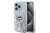 Handys - Cover & Cases - Karl Lagerfeld Liquid Glitter Choupette Head MagSafe case for iPhone 14 Pro Max - transparent - 3666339285715