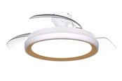 Lampen - Philips Bliss DC Fan ceiling 28W+35W TW Gold - 929004749801