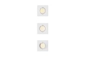 Lampen - Philips Peridot Rec Kit Sq Aj 7W WH 3pk - 929004669501