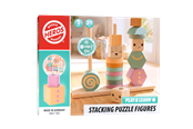 Holzspielzeug - Heros FSC® Play & Learn – Holz-Stapelfiguren (weiche neutrale/pastellfarbene Farben) - HE0028