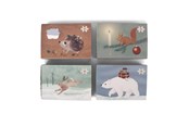 Baby Spielzeug - Filibabba Set of 4 puzzles - Wonderful Winter - FI-03311