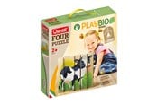 Baby Spielzeug - Quercetti PlayBio Four Wooden Puzzles: Farm Animals - QU-80712