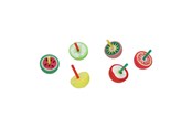 Spielzeug - Duckiez Wooden Spinning Top Fruit Theme - 8805