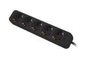 Stromkabel (Extern) - Lanberg - power strip - 2500 watt - PS0-05F-0150-BK